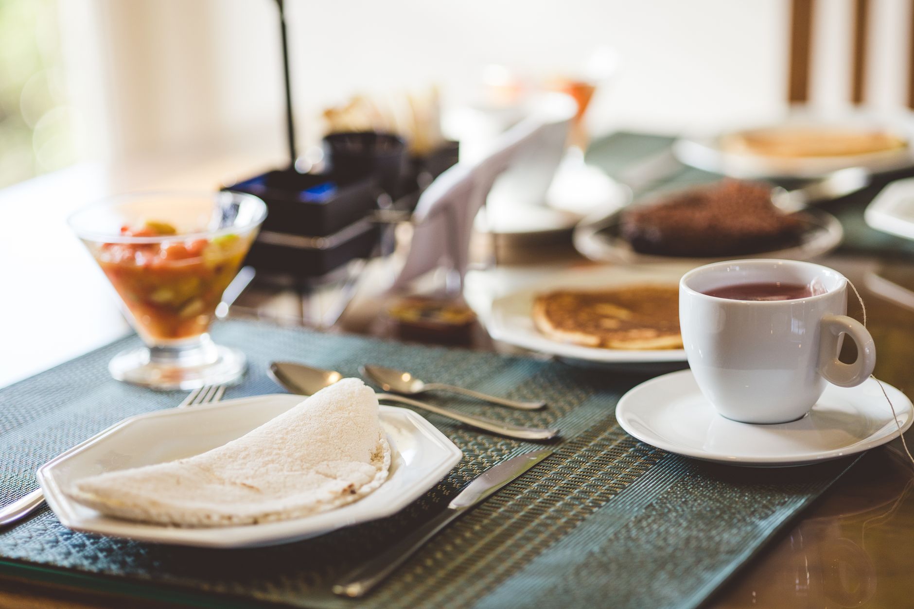 Café da Manhã na Varanda