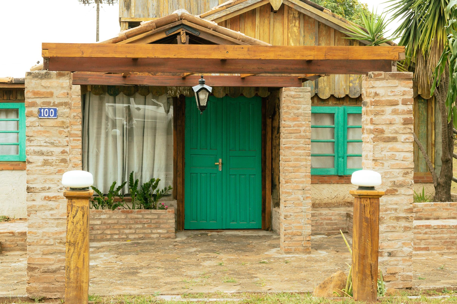 Fachada da Pousada